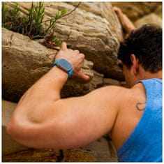 FIXED Armor kaljeno steklo z aplikatorjem za Apple Watch Ultra 49 mm/Ultra 2 49 mm, premium, črno