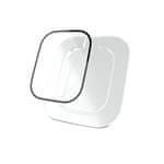 FIXED Armor kaljeno steklo z aplikatorjem za Apple Watch Ultra 49 mm/Ultra 2 49 mm, premium, črno