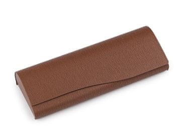 Kovček za očala 6x16 cm - rjav