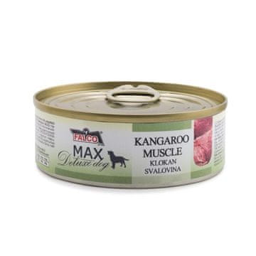 MAX Deluxe Dog kengurujska mišica, konzervirana 80 g