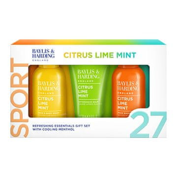 Darilni set Citrus, limeta in meta 3 kosi