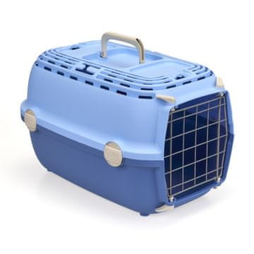 Zaboj Horizon, kovinska vrata, pastelno modra