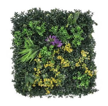 Umetna zelena stena G21 Listo Herb, 50x50 cm