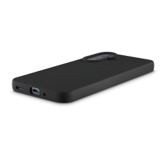 Hama Fantastic Feel, ovitek za Samsung Galaxy A17/A17 5G, mehka površina, črn