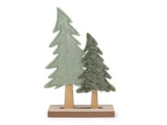 Božična drevesa - žajbljevo zelena