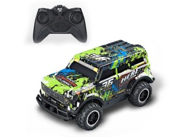 Avto Monster Rider svetleči RC daljinski upravljalnik 17,5 cm