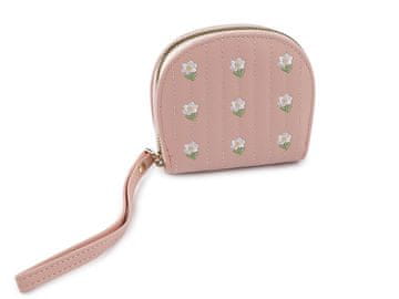 Vezena denarnica 10x11 cm - puder