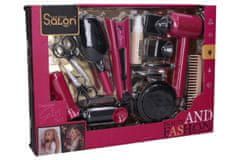 Kozmetični set s sušilnikom za lase in likalnikom