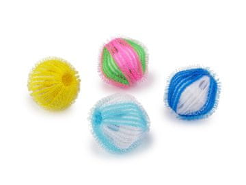 Komplet 4 kroglic za pralni stroj za večkratno uporabo - mix