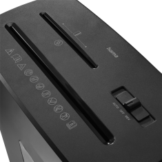 Hama Prime M50CD-B, uničevalnik, mikrorez, 5 listov, stopnja varnosti P5 T2 E2 O1, črna