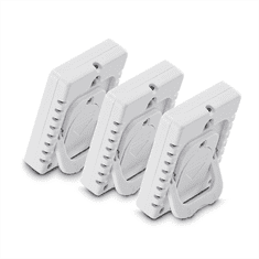 Hama Cres, digitalni termometer/merilec vlage, bel, 3 kosi v paketu (cena za paket)