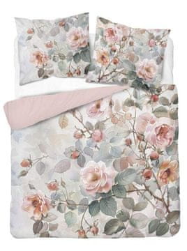 DETEXPOL Francosko posteljno perilo 3D Roses akvarel mikro Poliester - mikrovlakna, 220/200, 2x70/80 cm
