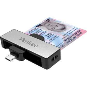 YENKEE YCR 102 Čitalnik pametnih kartic USB