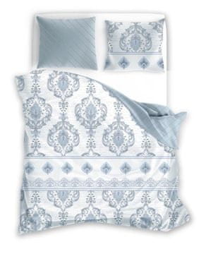 FARO Francoski laneni bombažni saten Okraski Bombaž - saten, 220/200, 2x70/80 cm