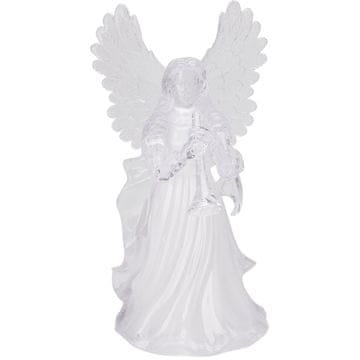Božična dekoracija angel 30 cm pisan KO-AX5351050trub