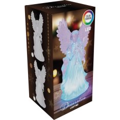 Božična dekoracija angel 30 cm pisan KO-AX5351050trub