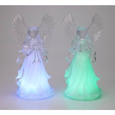 Božična dekoracija angel 30 cm pisan KO-AX5351050trub