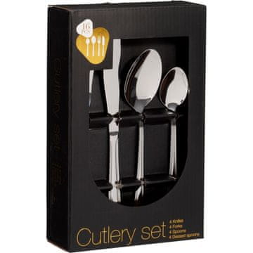Komplet jedilnega pribora 16 kosov iz nerjavečega jekla KO-CC4101080