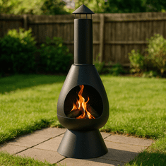 Ambiance Ognjišče - vrtni kamin s dimnikom