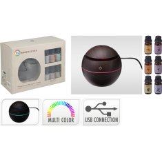 Vlažilec zraka z aroma terapijo USB LED KO-MC5557350