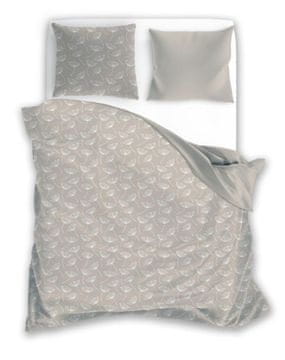 FARO posteljnina Dandelions krem saten mikro Poliester - saten iz mikrovlaken, 140/200, 70/90 cm