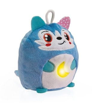 Clementoni Clemmy baby - Interaktivni plišasti volk z nočno lučko in zvoki