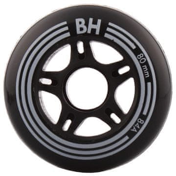 Črna 80 mm različica 84A vrstnega koleščka 39085