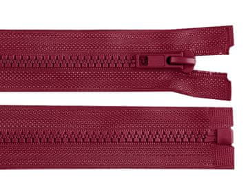Jakna Bone z zadrgo št. 5 dolžina 50 cm - bordo