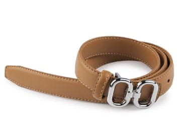 Pas za ženske širine 13 mm, 18 mm - (2,4x115 cm) bež