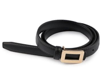 Pas za ženske širine 13 mm, 18 mm - (1,8x110 cm) črn