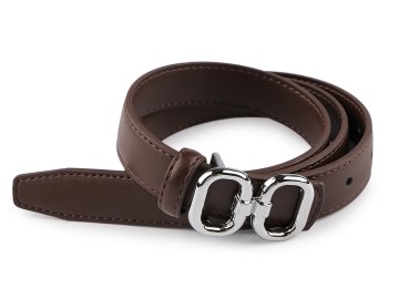 Širina ženskega pasu 13 mm, 18 mm - (2,4x110 cm) rjava