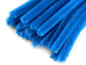 Dlakave žice Ø6 mm dolžine približno 30 cm - (A018) modra (20 kosov)