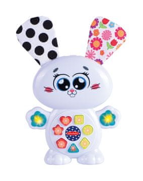 Interaktivni zajec z učinki 18 cm
