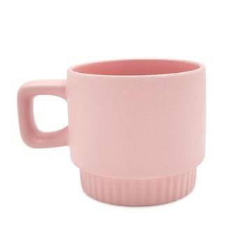 Skodelica VENTI roza, z nazobčanim dnom