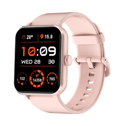 BLACKVIEW R50, 1,85-palčni TFT HD, baterija 350 mAh, 24-urno zaznavanje SpO2 + spremljanje srčnega utripa, obveščanje o klicih in sporočilih SMS, roza