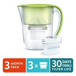 AQUA OPTIMA - Filtrirni kotliček Oria zelen + 3x filter EVO1PLUS