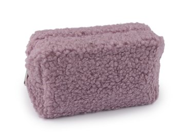 Kovček iz krzna 19x11 cm - sivka