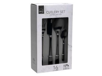 SET PRIBORA 16 KOSOV ČRNE BARVE