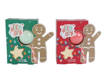 Božični darilni set - vodne bombe za kopel + zvezda 20 + 60 g