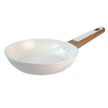 PONEV KITCHISIMO BIANCO 28CM Z INDUKCIJSKIM DNOM