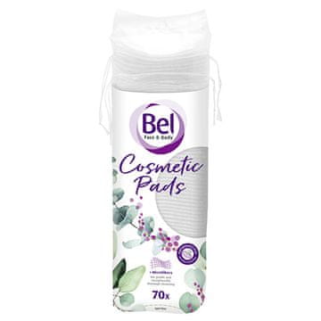 Obraz in telo Kozmetični okrogli tamponi za odstranjevanje ličil 70 kosov