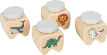 Small foot majhna noga Mleko za zobanje škatle Set 4