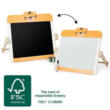 Small foot majhna noga Deska 2 v 1 Safari