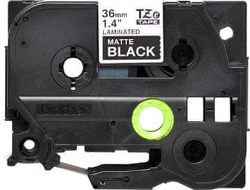 Brother - TZE-M365 (mat), črna / bela (36 mm, 8 m)