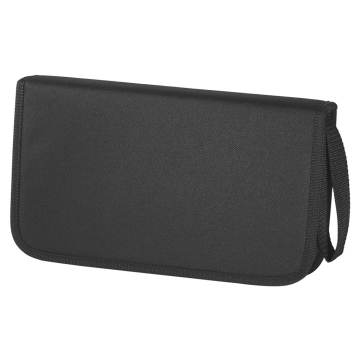 Hama Wallet 64, ovitek za 64 CD/DVD/Blu-ray plošč, najlon, črn