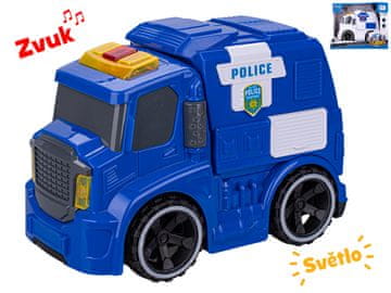 Reševalno vozilo 19 cm z vztrajnikom na baterijski pogon s svetlobo in zvokom