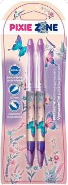 PIXIE CREW pisalo za brisanje Metulji, 2 kosa