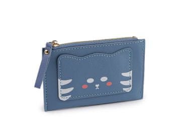Denarnica / etui za kartice in denar 9x14 cm - svetlo modra