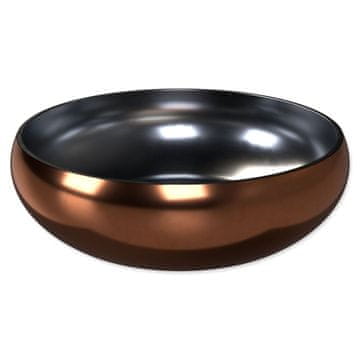 Skleda Dog Fantasy Dvostenska skleda rosegold 22cm, 2100ml