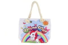 Torba za ramo Enorog s sovami
